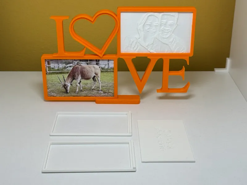 LOVE FRAME – A Photo Frame with a Story