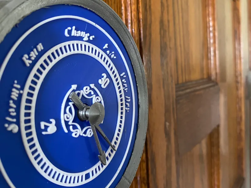 18th Century Barometer (Moving Hands)