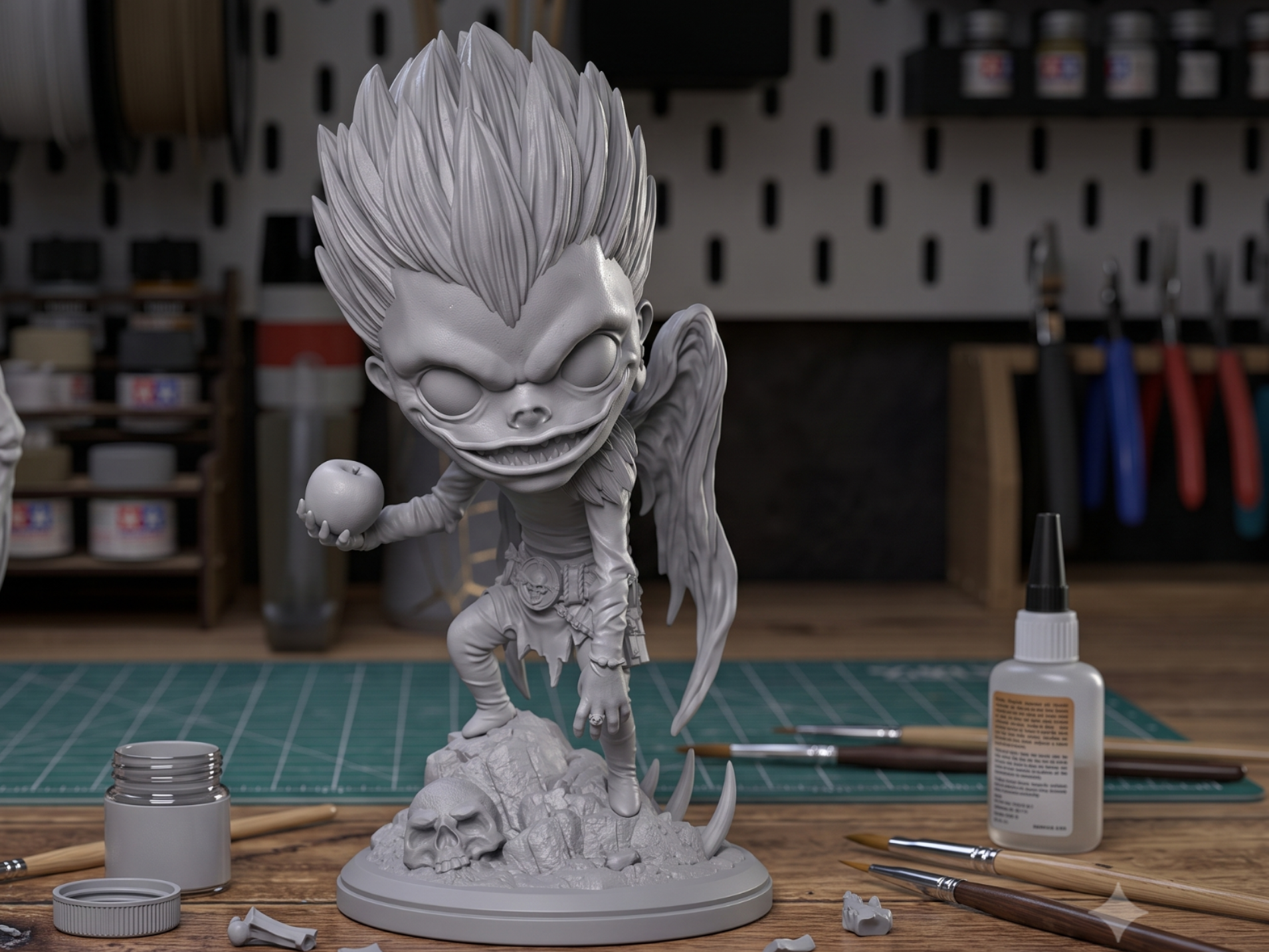 Ryuk Resin Statue (Death Note)