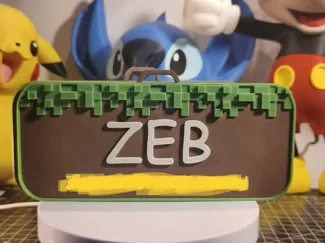 name plate minecraft