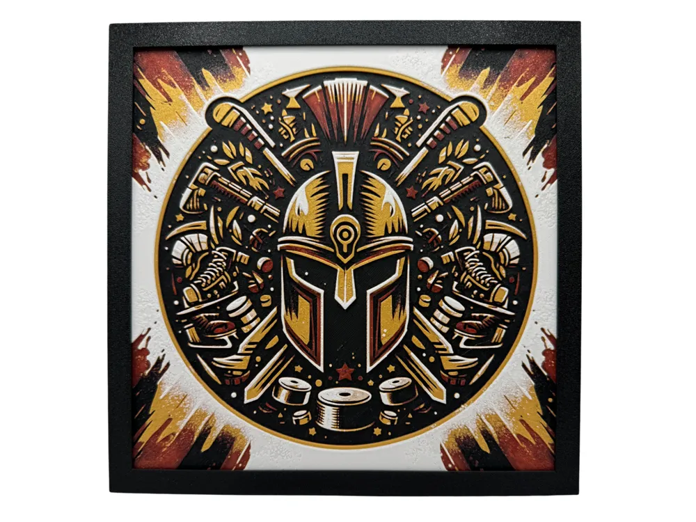 Ottawa Senators Inspired - NHL Hueforge