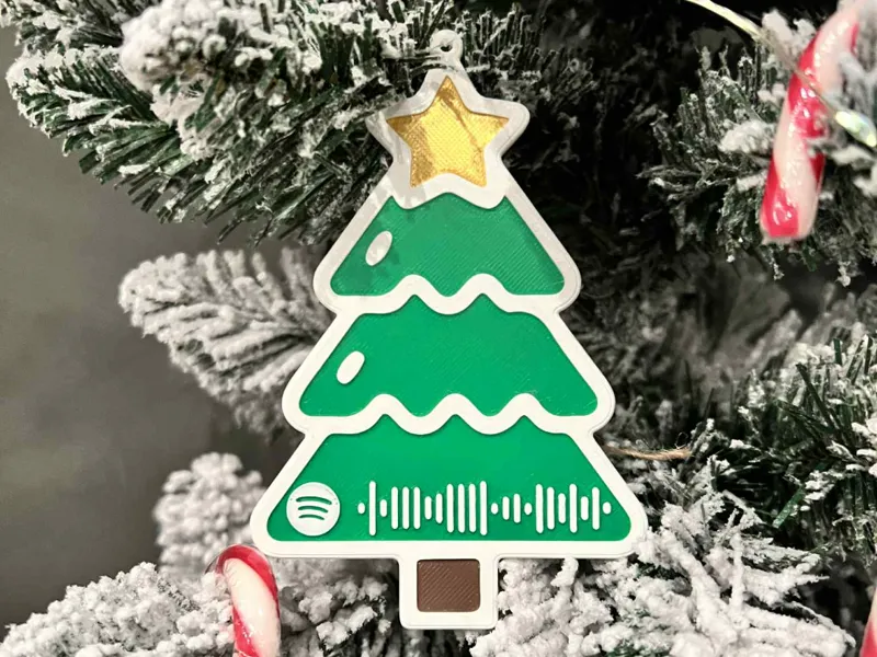 SpotiTree Christmas ornament 