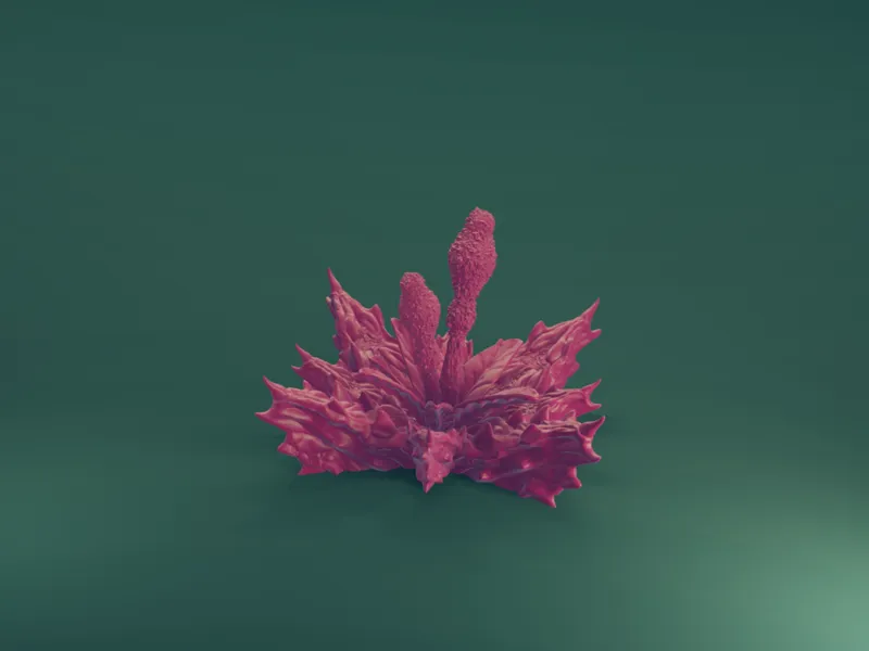 Alien Flora HY – Sci-Fi Terrain or Display