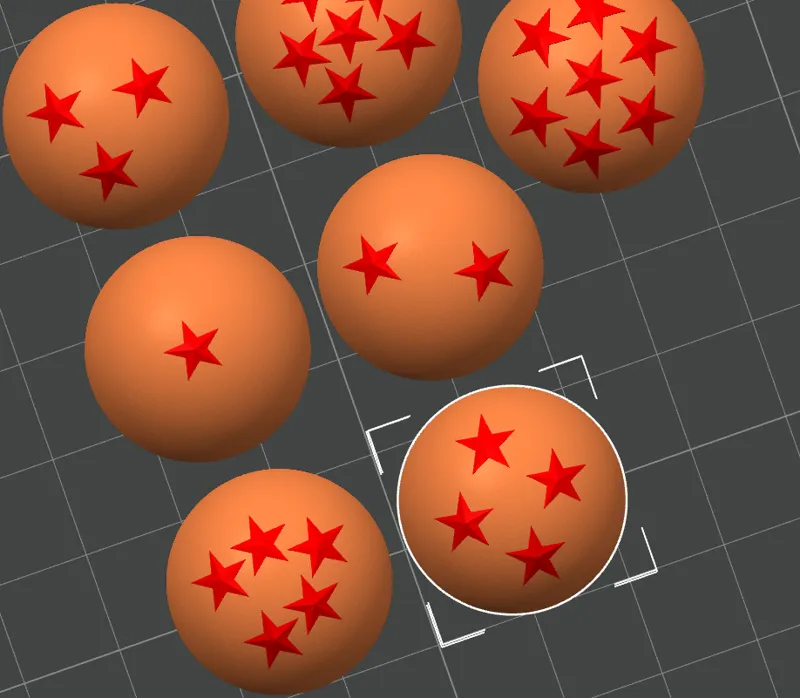 Dragonball Magnets