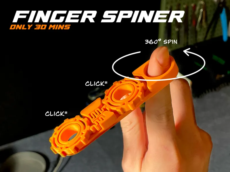 Finger Spinner - Fidget toy - 360 spin