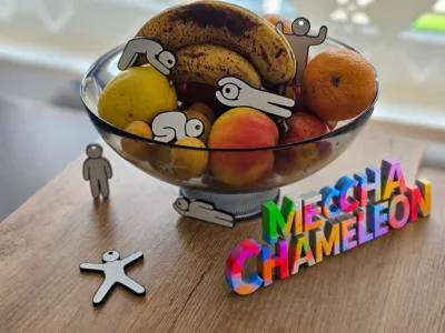 Meccha Chameleon – Keychain Set