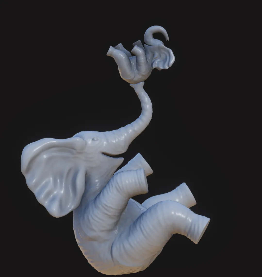Statue d'éléphant