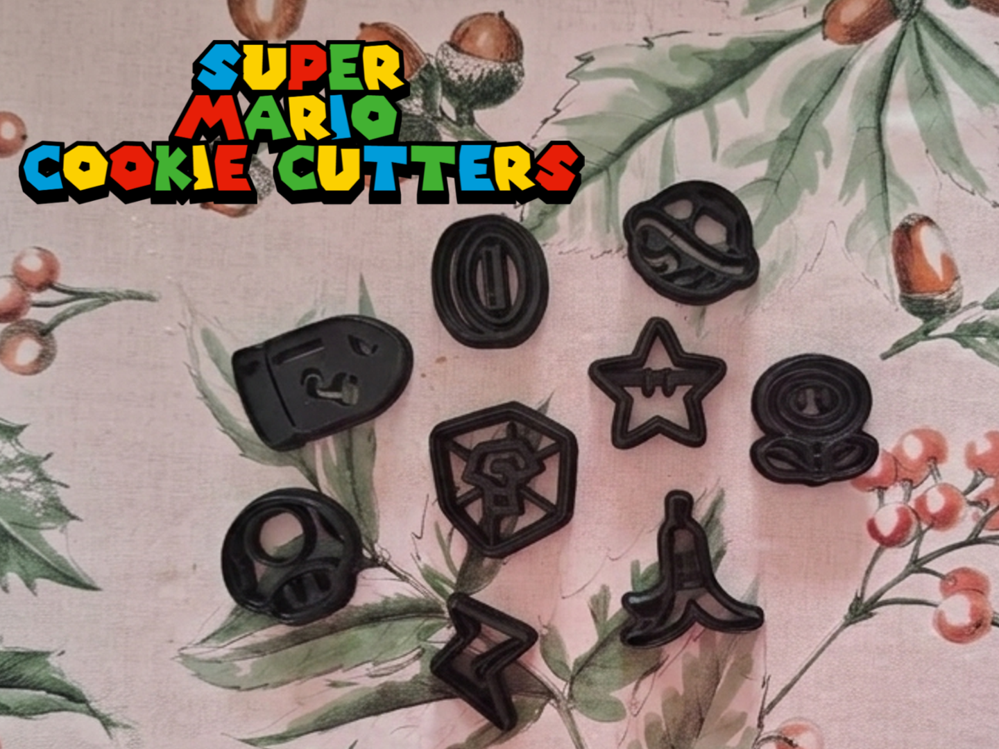 Super Mario Cookie Cutter - Set of 9 Cutter 