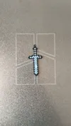 Minecraft sword Keychain