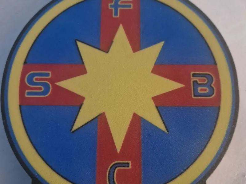 lampa logo FCSB pentru A1 mini