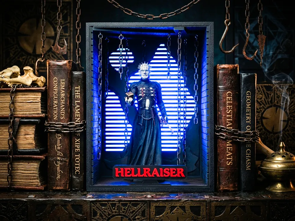 Modelo para impresión 3D: Hellraiser Book Nook. Referencia del modelo original.