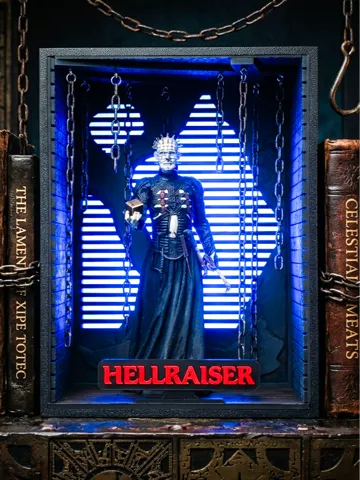 Modelo para impresión 3D: Hellraiser Book Nook — vista de referencia 2