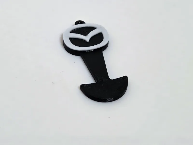 Mazda trolley keyring