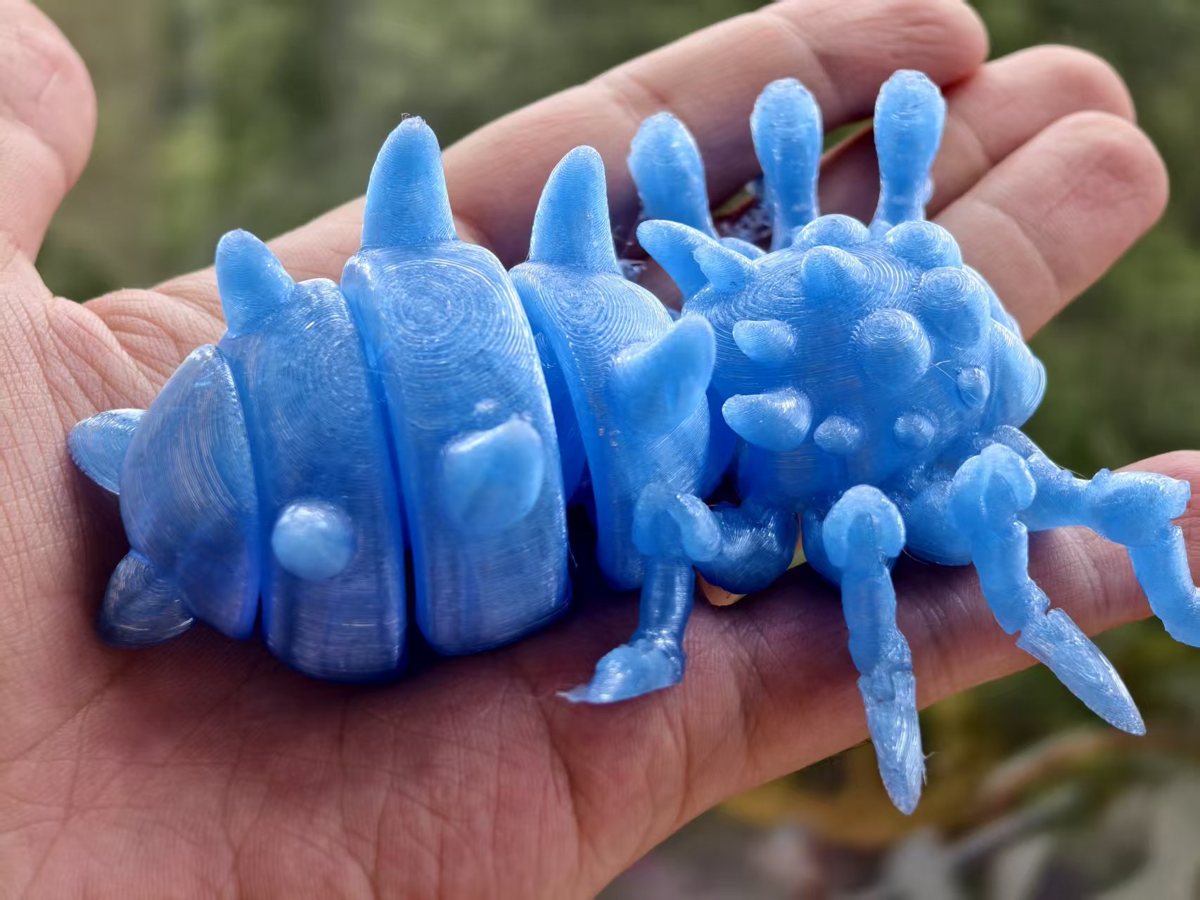 Miniatura 1 do modelo 3D 大蜘蛛，玩具摆件，无需支撑
