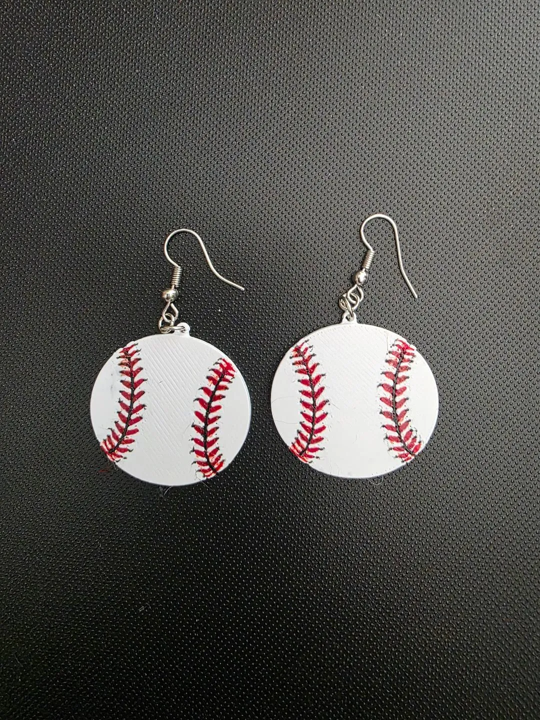 Baseball Earrings view 2