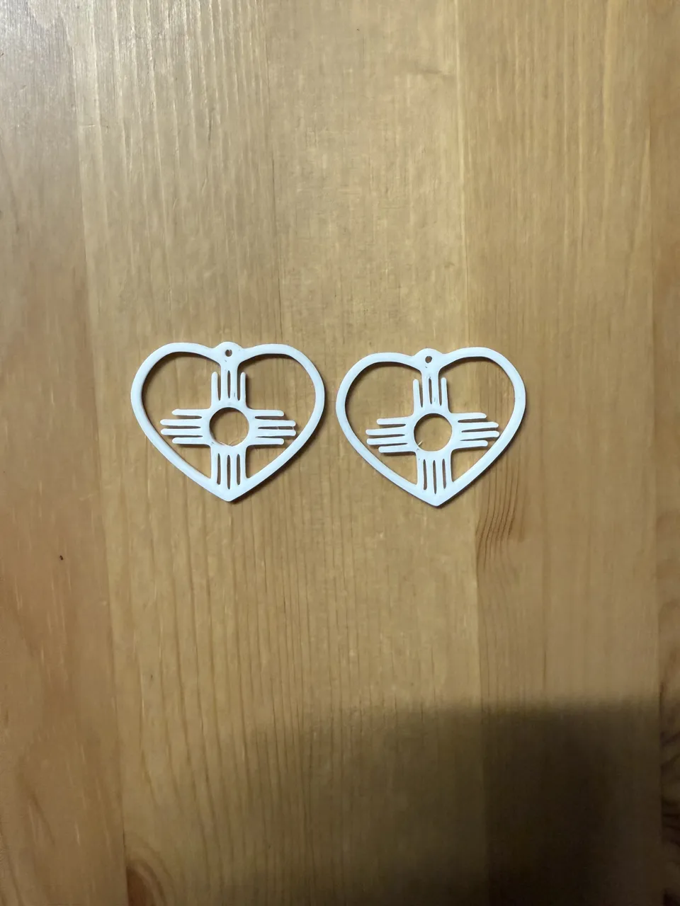 Heart Earrings view 2