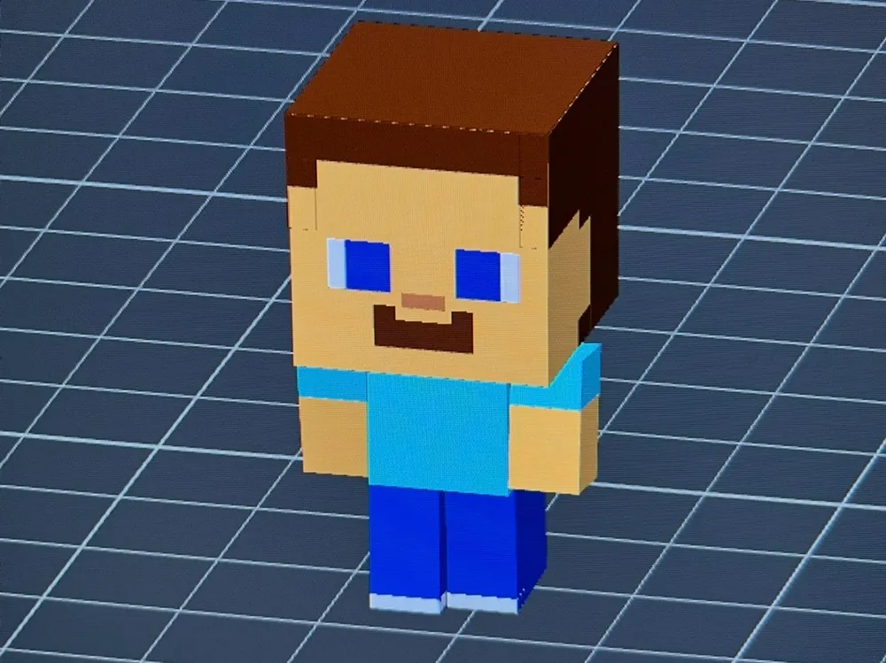 Minecraft-Steve - Free 3D Print Model - MakerWorld
