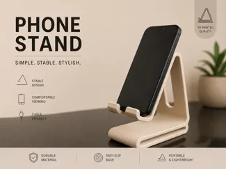 简约式手机支架Simple Phone Stand