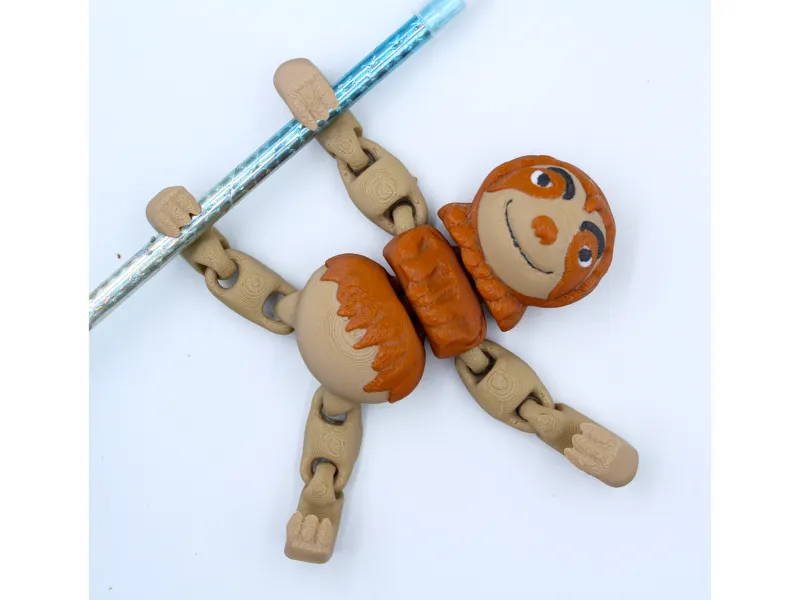 Cute Flexi Sloth Figure Fidget Toy
