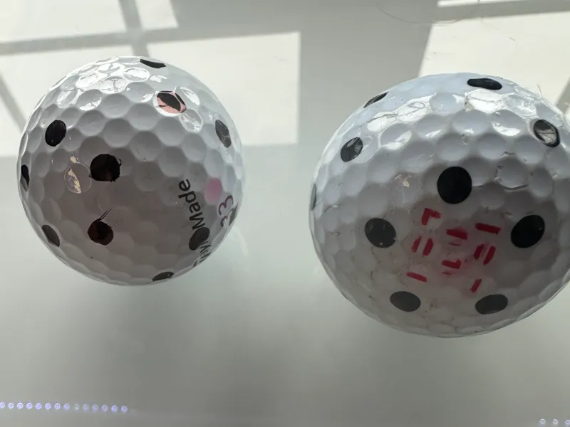 Square Launch Monitor Ball Marker