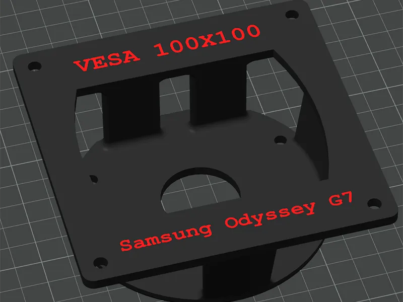 Vesa adapter for Samsung Odyssey Neo G7 32"