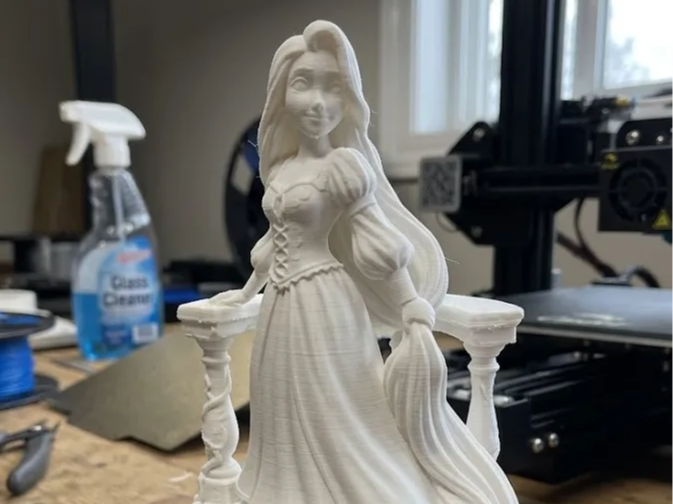 Rapunzel Decorative Tower – Disney inspired
