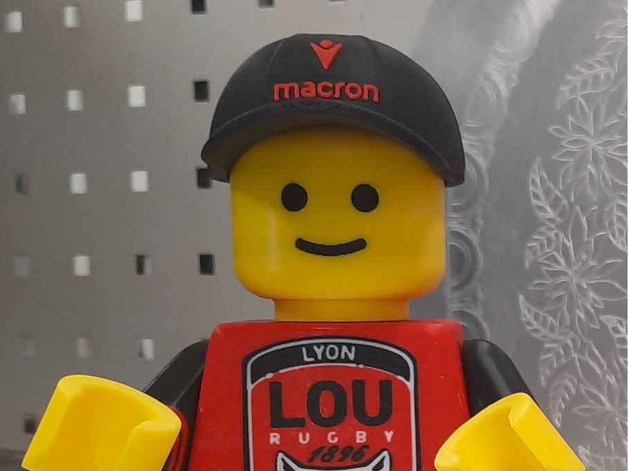 Casquette Bonhomme brique Macron Pau Lyon