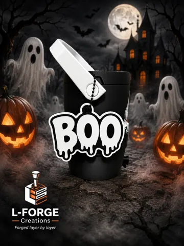 Llavero: BOO Halloween Keychain — vista de referencia 2