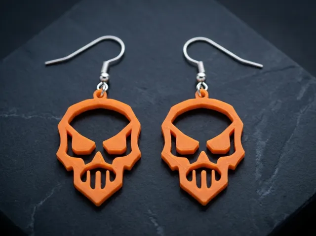 Earrings - 078 - Easy Print - Free