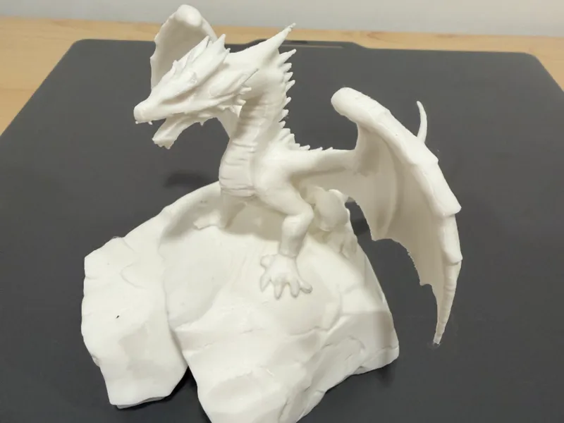 Dragon on Rocky Ledge Minifigure