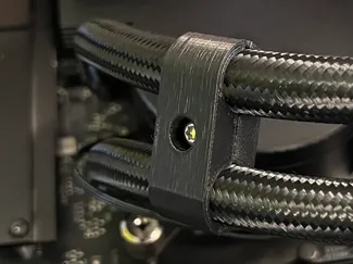 AIO liquid cooler tube bracket (12mm)
