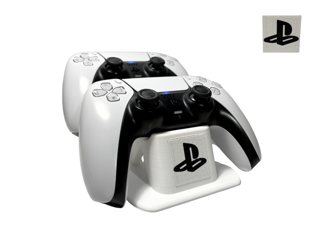 Miniatura 4 do modelo 3D PS5 Controller Stand – Modular Front System (V2)