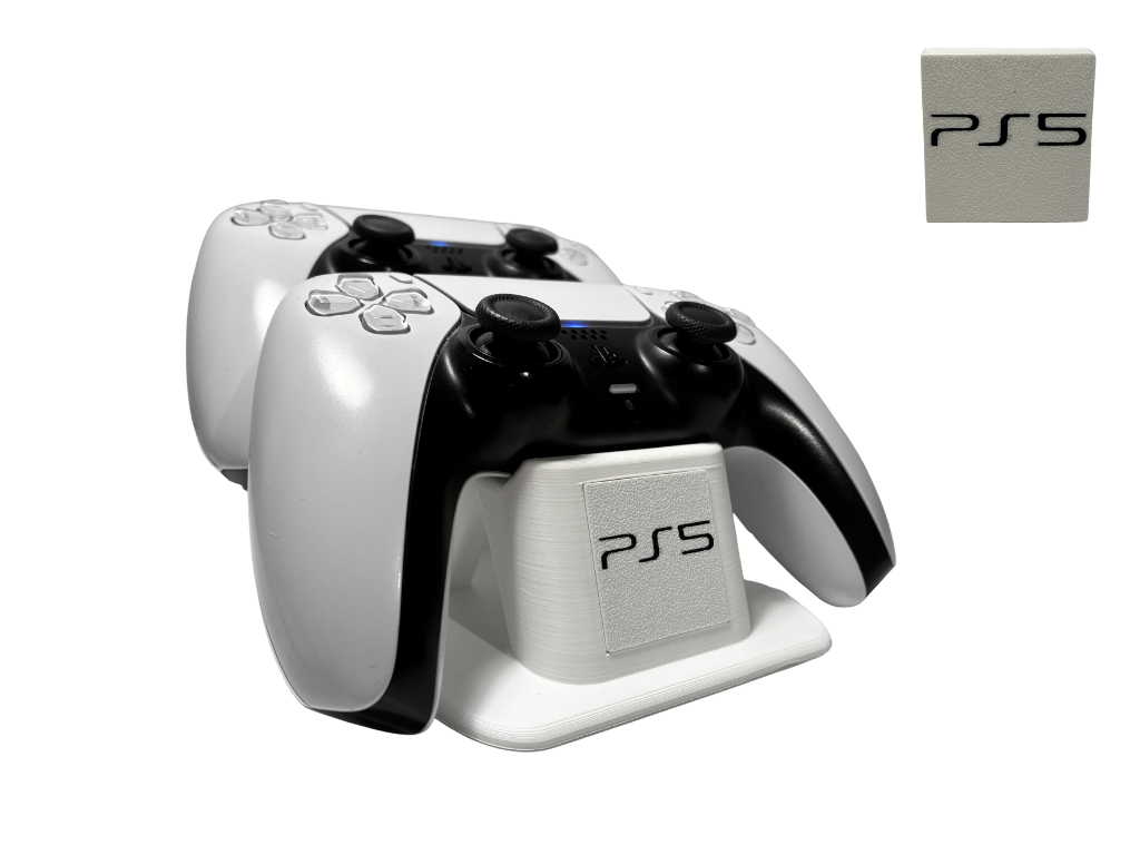 Miniatura 2 do modelo 3D PS5 Controller Stand – Modular Front System (V2)