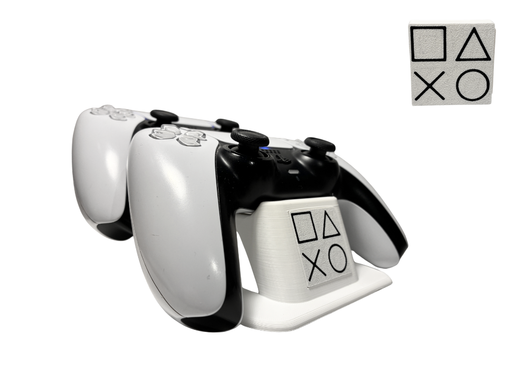 Miniatura 5 do modelo 3D PS5 Controller Stand – Modular Front System (V2)