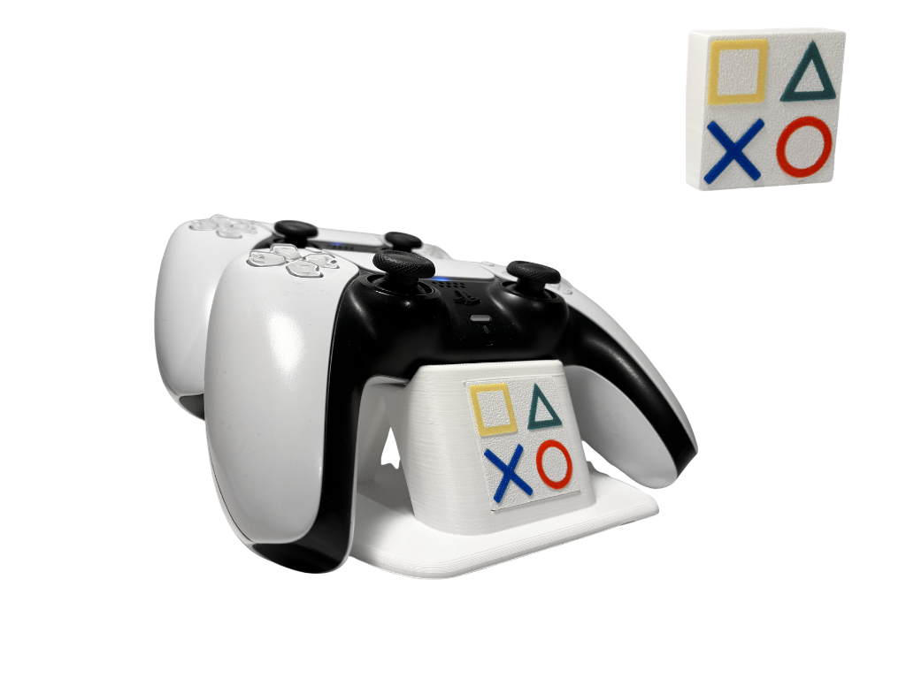 Miniatura 6 do modelo 3D PS5 Controller Stand – Modular Front System (V2)