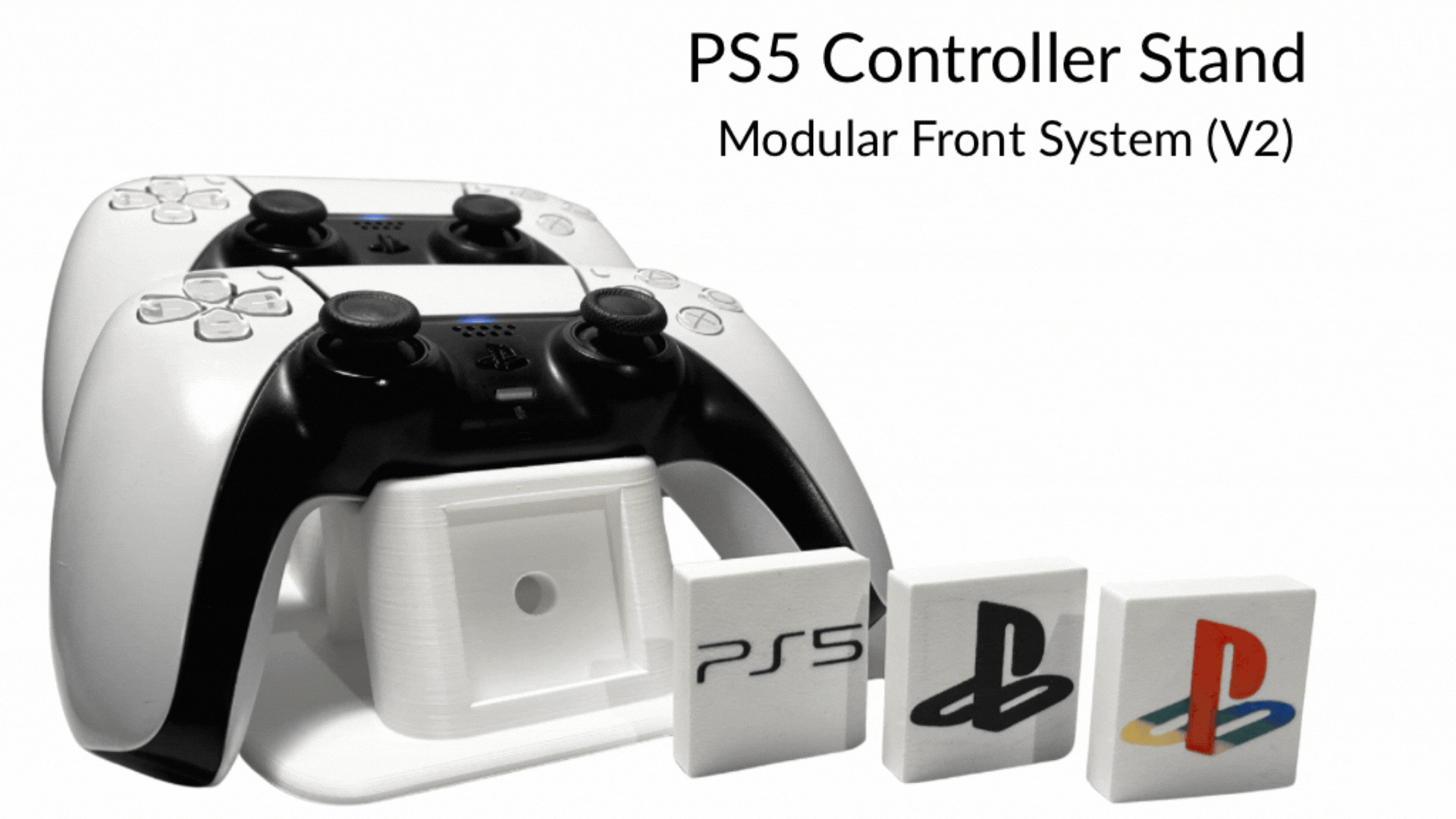 PS5 Controller Stand – Modular Front System (V2)