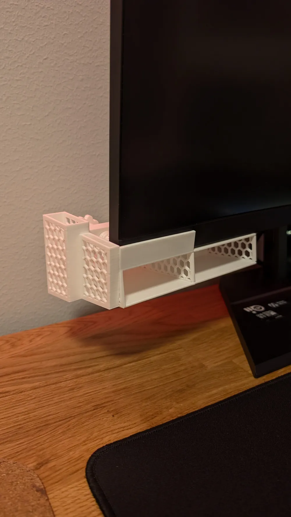 Monitor Ruler 3d Printer Under monitor Pen & Ruler Holder V2 - Free 3D Print Model - MakerWorld