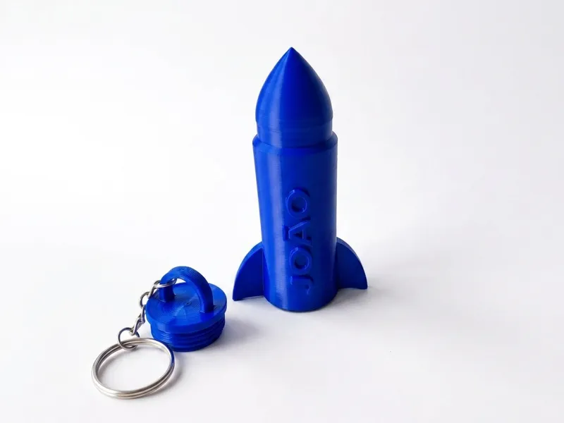 Rocket Lip Balm Case - Name Editable