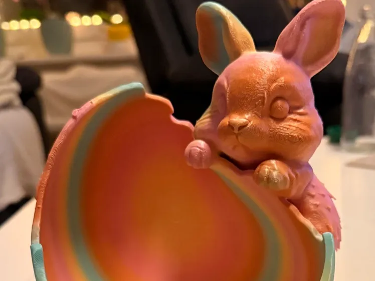 Osterhase in Eierschale Deko & Aufbewahrungsschale
