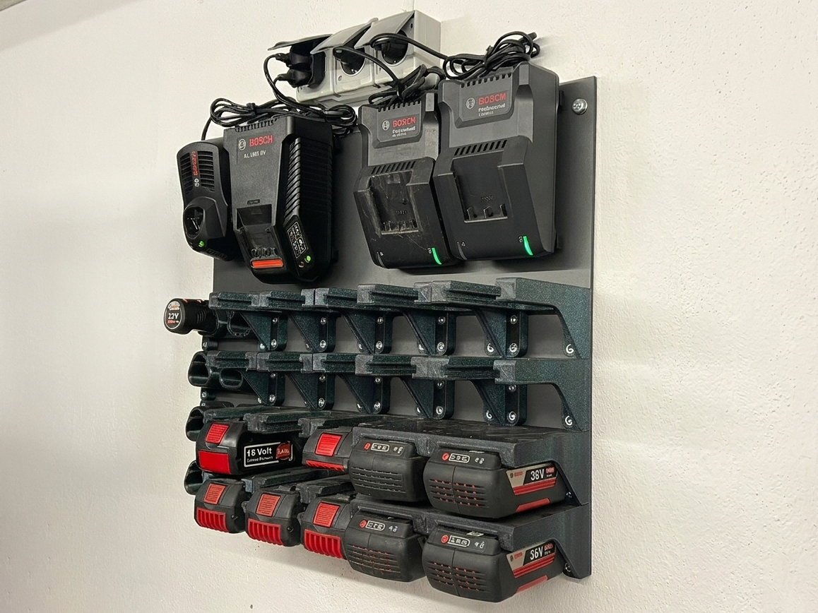 Ultimate Bosch Battery Wall (12V / 18V / 36V)