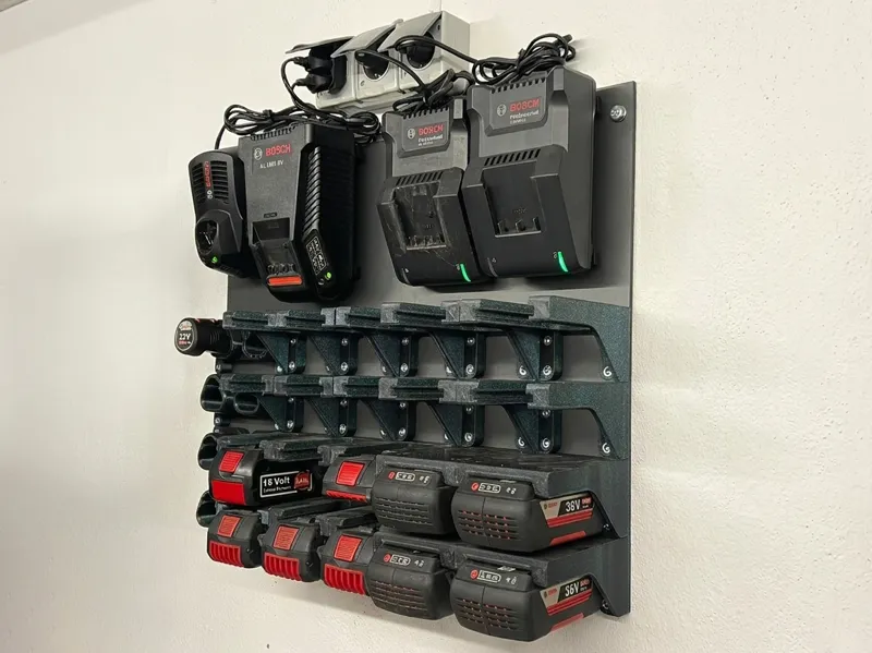 Ultimate Bosch Battery Wall (12V / 18V / 36V)
