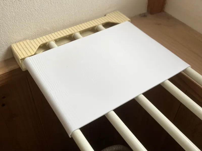 突っ張り棒（棚）に乗せる板