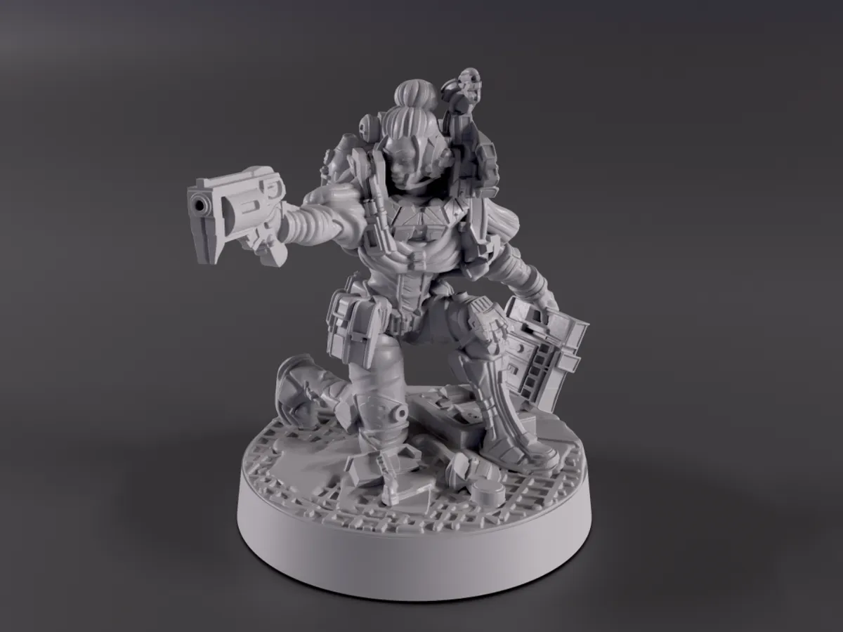 Figurine spécialiste bio-amélioration Nemesis