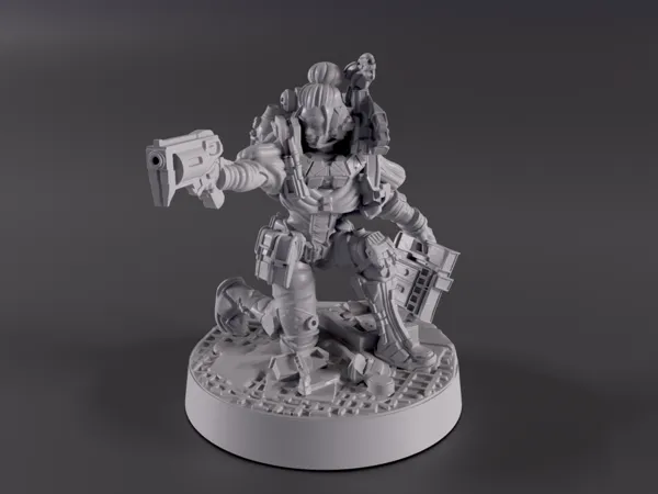 Figurine spécialiste bio-amélioration Nemesis