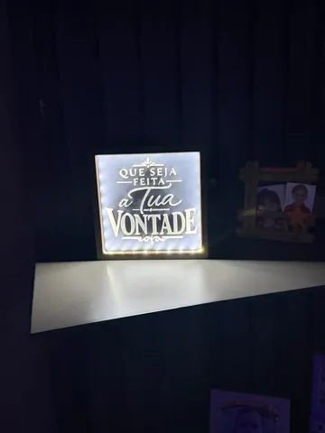 Soporte: Quadro Decorativo - Que seja feita a tua vontade — vista de referencia 3
