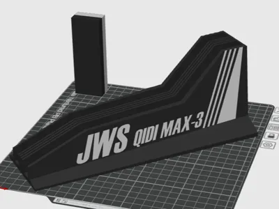 QIDI MAX-3 Dual Build Plate and PEI Sheet Storage Rack