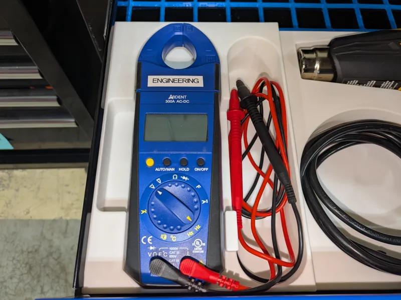 Ardent ARD-CM300ACDC Multimeter Gridfinity Holder