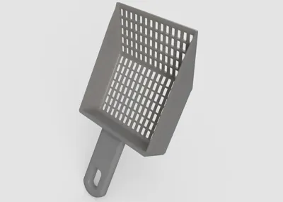 Cat litter scoop
