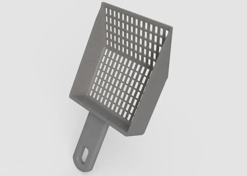 Cat litter scoop