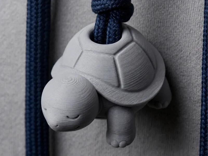 Tortoise Drawstring Bead